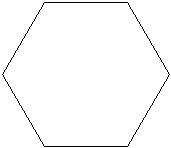 A hexagon