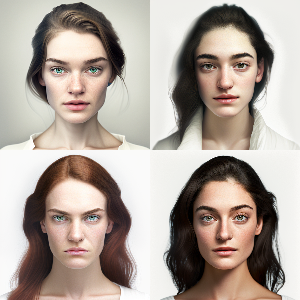 Unattractive woman